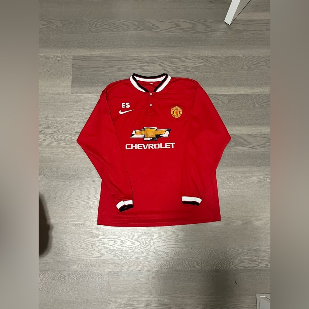 Manchester United Red Long Sleeve Jersey
